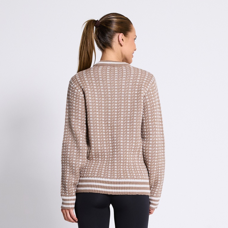 Wool sweater  "Trysil Wool Sweater" Taupe